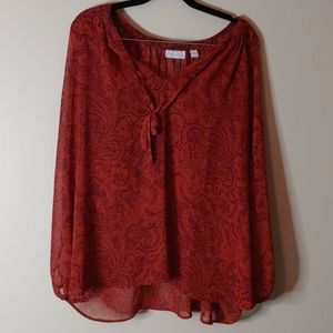 New York & Company blouse size XL